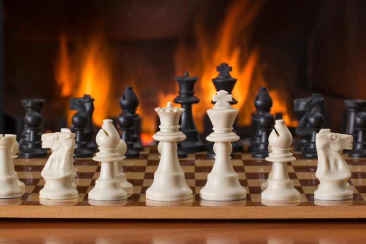 jeu échecs - histoire de l'art