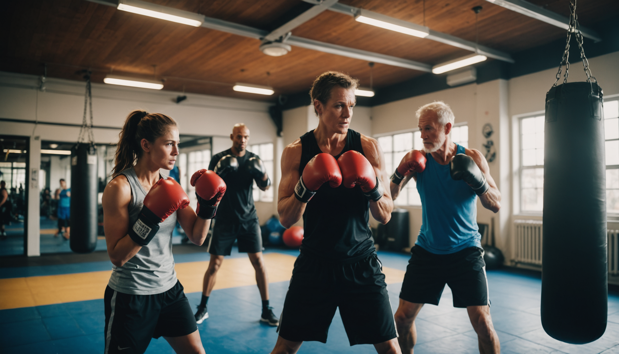 découvrez nos salles dédiées au boxing, idéales pour transpirer et vous défouler dans un espace convivial et motivant.