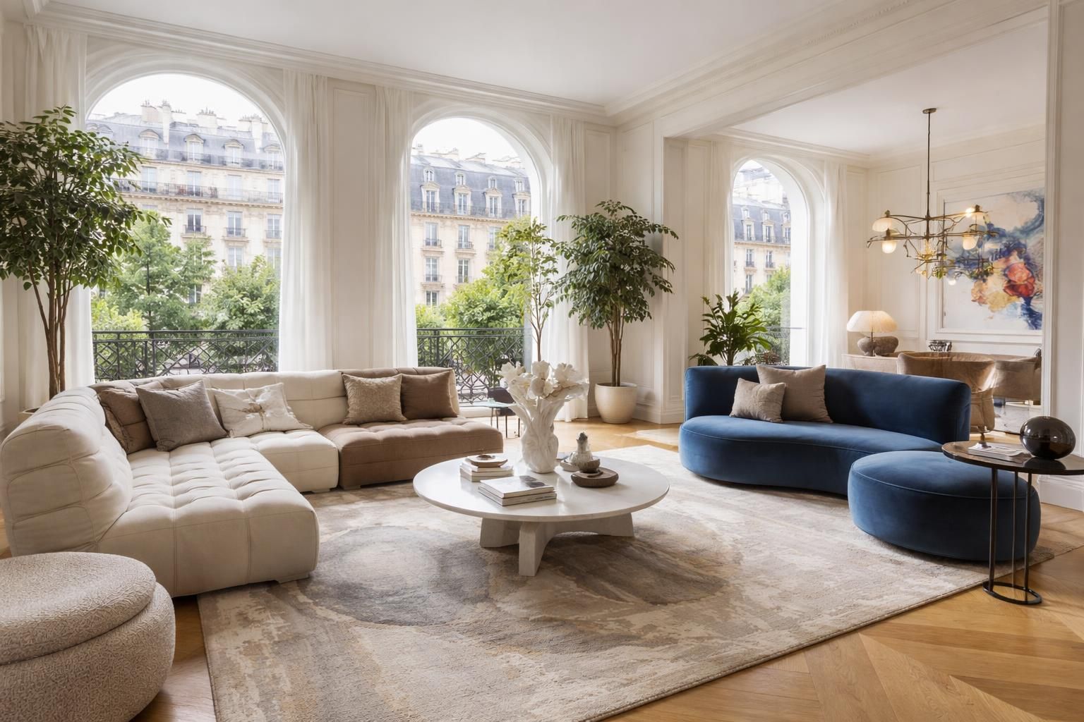 découvrez comment créer un espace lounge parisien élégant avec du mobilier design signé ligne roset et roche bobois, alliant confort et style contemporain.