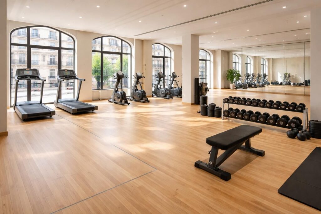 découvrez comment rénover votre salle de sport à paris avec du parquet sportif de qualité supérieure tarkett ou gerflor, alliant performance, durabilité et esthétisme pour un espace sportif optimal.